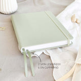 Dotted notebook - 176 pages - 100% recycled paper - Light Green