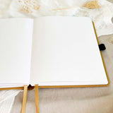 Dotted notebook - 176 pages - 100% recycled paper - Mustard