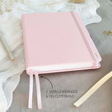 Dotted notebook - 176 pages - 100% recycled paper - Rose