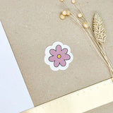 Hand-drawn sticker - Flower 1 - Size M