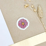 Hand-drawn sticker - Flower 2 - Size M