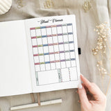 Meal planner - Stick-in-page - 100% recycled paper